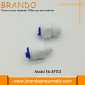 Pom Straight Plastic Male adapter 1/4"